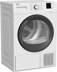 Сушильная машина с тепловым насосом Beko DF 7412 PA (50,8см / 7кг / OptiSense® / AquaWave® / EcoGentle™ / А++)