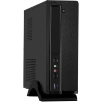 DSP Корпус ExeGate MI-207U (mini-ITX/mATX,95*285*355mm 1*5.25ext,3*2.5int без БП, 2*USB2,1USB3, аудио, черный) EX288781RUS