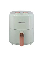 Аэрогриль Sakura SA-7677GR (1200 Вт, 4 л, упр. - механическое, программ - 9, таймер - 30 мин)