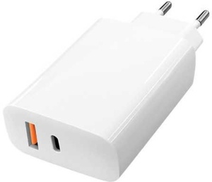 цена Сетевое зарядное устройство TFN WC10 (USB+USB Type-C/3A/20W/быстрая зарядка QC+PD/белое)