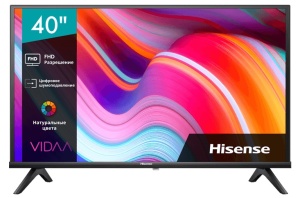 Телевизор Hisense 40A4K FHD VIDAA SMART TV телевизор hisense 40 40a4k черный