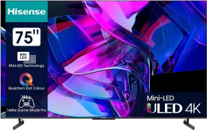 Телевизор Hisense 75U7KQ 4K UHD VIDAA SMART TV Mini LED 144Hz VRR телевизор hisense 75u7kq