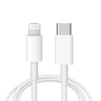 Кабель Apple Lightning - USB-C, 1 метр, белый (MM0A3ZM/A/MM0A3ZE/A)