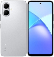 Смартфон Infinix SMART 10 4/128 ГБ, серебристый