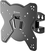Кронштейн для ТВ ONKRON M3S чёрный, для 17"-43", наклон 8°, поворот 45°, нагрузка до 35 кг, расстояние до стены 85 мм