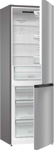 цена Холодильник Gorenje NRK6191ES4 (Essential / Объем - 302 л / Высота - 185см / A+ / Серебристый / No Frost)