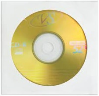 Диск CD-R VS 700 Mb, 52x, Бум. конверт 