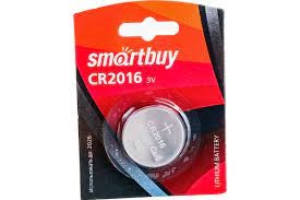 Батарейка Smartbuy CR2016 SBBL-2016-1B батарейка smartbuy cr2032 5b sbbl 2032 5b литиевая цена за 5шт