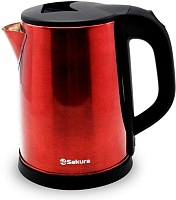 DSP Чайник Sakura SA-2149BR (1800 Вт / 2 л / металл / красный)