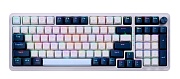 Беспроводная игровая клавиатура Redragon Eisa Pro, (Полноразмерная/Механическая/BT/2.4), Белая/Синяя