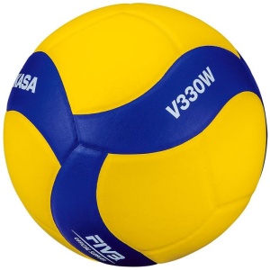 Мяч волейбольный Mikasa V330W FIVB Approved цена и фото