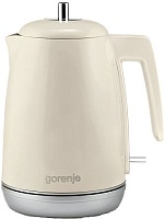 DSP Чайник Gorenje K15RL (2200 Вт / 1,7 л / металл/пластик / бежевый)