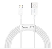 Кабель Baseus Superior Series Lightning - USB, 2 м, Белый