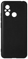 Чехол-накладка Matte Case для Xiaomi Redmi 12C / Poco C55 черный