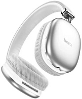 Беспроводные наушники Hoco W35 Air (время работы - 40 ч / Bluetooth 5.3), серебристые