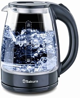 DSP Чайник Sakura SA-2734BK (1800 Вт / 1,8 л / стекло / черный)