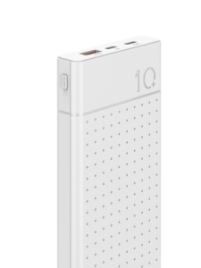цена Портативная батарея TFN Astero PD (20W PD/ Quick Charge) 10000мАч, белая