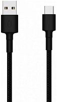 Кабель Xiaomi USB Type-C - USB, 5A, плетеный, 1 метр, черный (SJV4109GL)