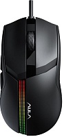Проводная игровая мышь AULA F813 PRO, (Проводная/12400 dpi), Черная