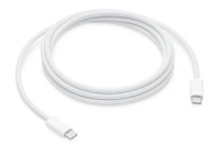 Кабель Apple Charge Cable 60W USB-C - USB-C, 1 метр, белый (MQKJ3FE/A)