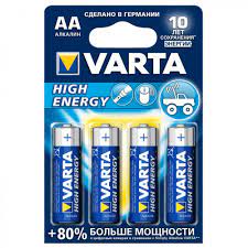 Батарейки Varta 4906 АА HIGH ENERGY BL4 цена и фото