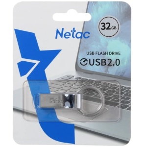 цена Память USB2.0 Flash Drive 32Gb Netac U275 [NT03U275N-032G-20SL]