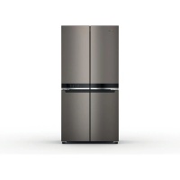 Холодильник Side by Side Whirlpool WQ9 U2BL EF (4 двери / Объем - 610 л / Высота - 187.4см / Ширина - 90,9 см / A++ / Черная нерж. сталь / NoFrost)