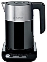 Чайник Bosch TWK8613P (2400Вт / 1,5л / металл / черный / контроль температуры)