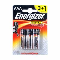 Батарейки Energizer MAX E92/AAA 3+1 E300248500/E301534503