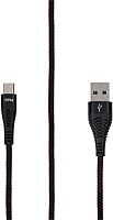 Кабель TFN FORZA micro-USB - USB, 1м, Черный
