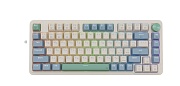 Беспроводная игровая клавиатура Redragon Ucal Pro, (75%/Механическая/BT/2.4), Бежевая