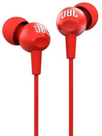 Наушники с микрофоном JBL C100Si Red