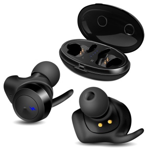 Беспроводные наушники с микрофоном SVEN E-505B TWS Black Bluetooth 5.0 беспроводные наушники с микрофоном sven e 335b tws bluetooth