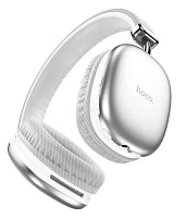 Беспроводные наушники Hoco W35 Air (время работы - 40 ч / Bluetooth 5.3), серебристые