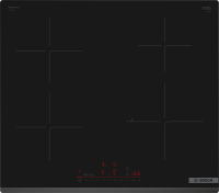 Поверхность индукционная Bosch PIE63KHC1Z (Serie6 / Чёрная стеклокерамика / 4 конфорки / PowerBoost / ReStart / Home Connect / 7,4 кВт) Чёрный