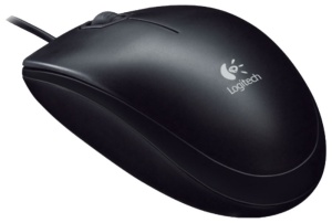 Мышь Logitech B100 Black USB OEM (910-006605) цена и фото