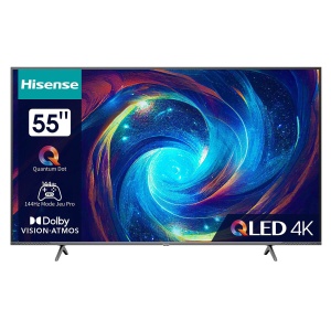 Телевизор Hisense 55E7KQ PRO 4K UHD VIDAA SMART TV QLED 144Hz VRR цена и фото