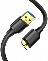 Кабель USB 3.0 Type-A - micro USB 3.0 Type-B KS-is (KS-465-0.3), вилка-вилка, скорость передачи до 5 Гбит/с, длина - 0,3 метра