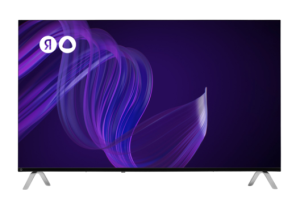 Телевизор Яндекс 50 Умный телевизор с Алисой черный SMART TV