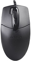 Мышь A4TECH OP-730D оптическая (1200dpi), проводная, USB, черная