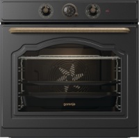 Духовой шкаф Gorenje BOS67371CLB (Classic / Черный матовый / SilverMatte / GentleBake / AirFry / AquaClean / CompactDoor) Чёрный