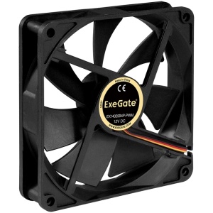 Вентилятор ExeGate EX14025S4P-PWM, 140x140x25 мм, подшипник скольжения, 4pin, PWM, 24dBA вентилятор для корпуса exegate ex08015b4p pwm 80x80x15 мм ex288924rus