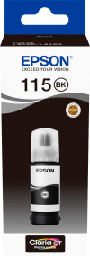 цена C13T07C14A Контейнер Epson с черными пигментными чернилами 115 для L8160/L8180