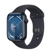 Смарт-часы Apple Watch Series 9 45mm Midnight Aluminium Case with Midnight Sport Band M/L