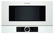 Микроволновая печь встраиваемая Bosch BFR634GW1 (Serie8 / белый / 21л / ширина - 59,4 см / 900Вт / AutoPilot7 / правое открывание)