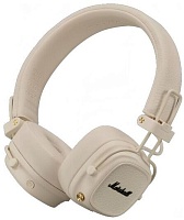 Беспроводные наушники Marshall MAJOR V, (Bluetooth 5.3, AAC, LC3, SBC), Кремовые