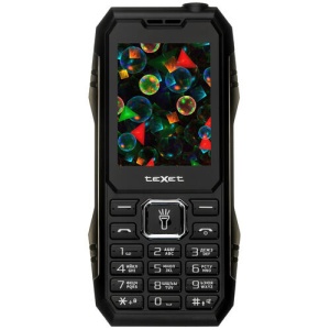 Телефон мобильный teXet TM-D424, черный мобильный телефон texet tm d424 black
