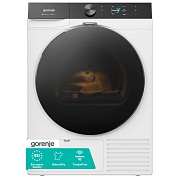 Сушильная машина с тепловым насосом Gorenje DG81DPS (62.5 см / 10кг / TwinAir / SteamTech / Wi-Fi / Inverter PowerDrive / A++)