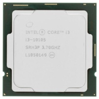 Процессор Intel Core i3-10105 Tray без кулера Comet Lake-S 3.7(4.4) ГГц / 4core / UHD Graphics 630 / 6Мб / 65 Вт s.1200 CM8070104291321