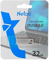 Память USB2.0 Flash Drive  32Gb Netac U326 SILVER /NT03U326N-032G-20PN/